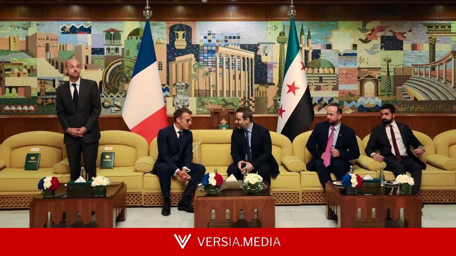 Emmanuel Macron visits Syria, 18 months after Assad's fall