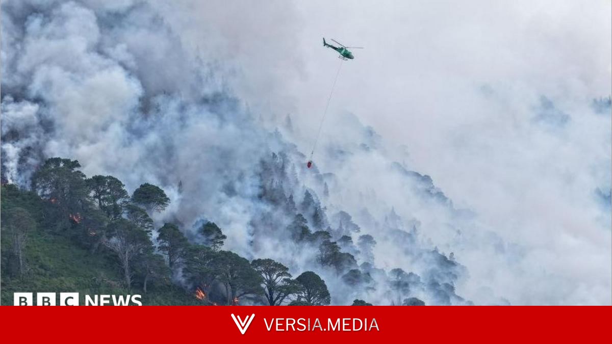 Cairngorms wildfire burns for third day across nearly four miles