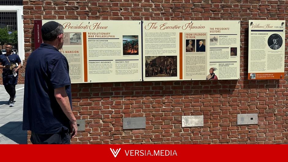 Trump administration replaces Philadelphia slavery memorial