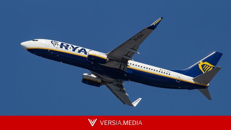 Passenger partly sucked from Ryanair plane during flight