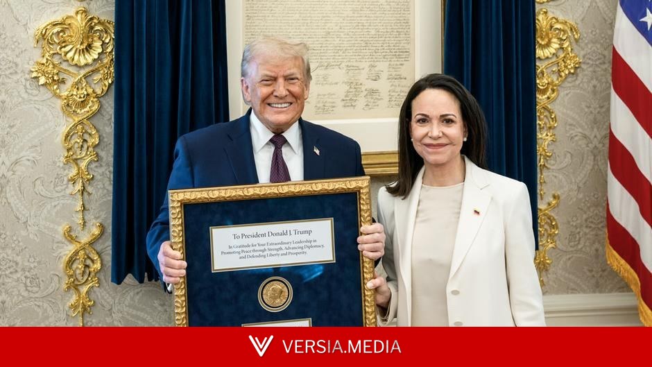 Trump's support for Venezuela opposition head Machado wanes