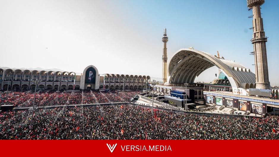 Top Iranian officials attend day 2 of Ali Khamenei's funeral