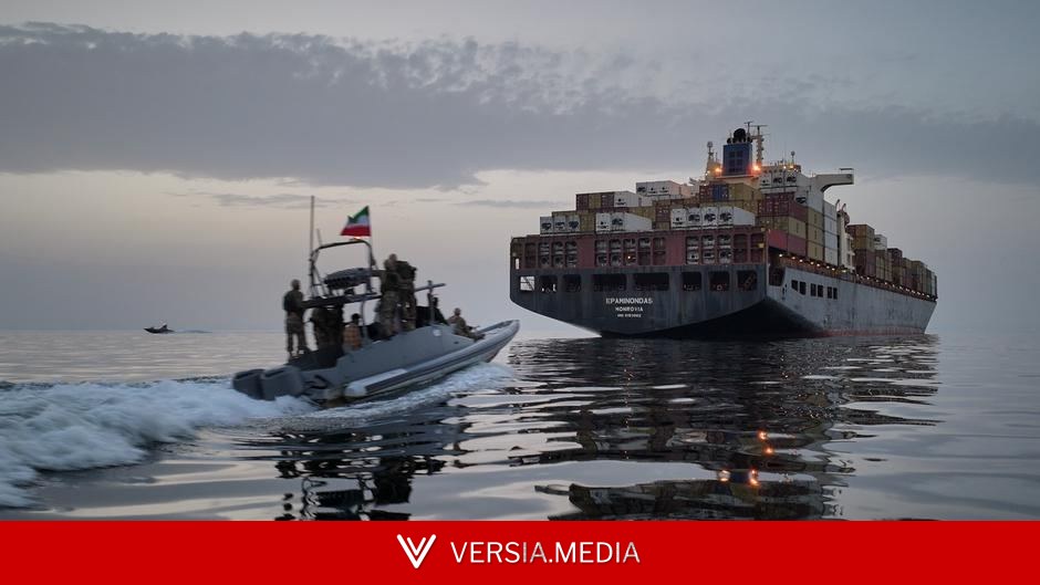 Iran war: US military hits Iran over cargo vessel attack