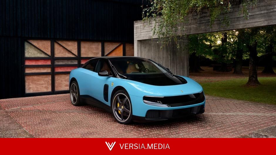 Ferrari unveils its first all-electric car, the 4-door Luce β World News | Versia.media