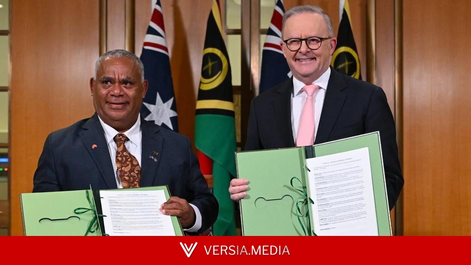 Australia-Vanuatu deal bars foreign bases in island nation