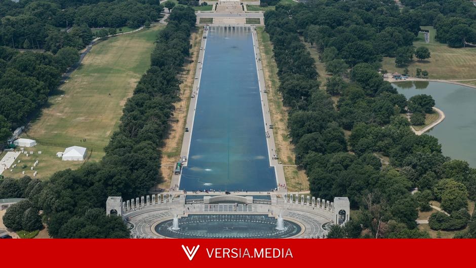 US: Trump threatens prison for Reflecting Pool 'vandalism'