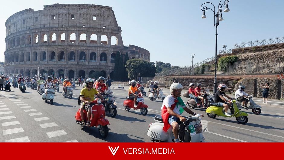 Rome celebrates 80 years of Italy's iconic Vespa scooter